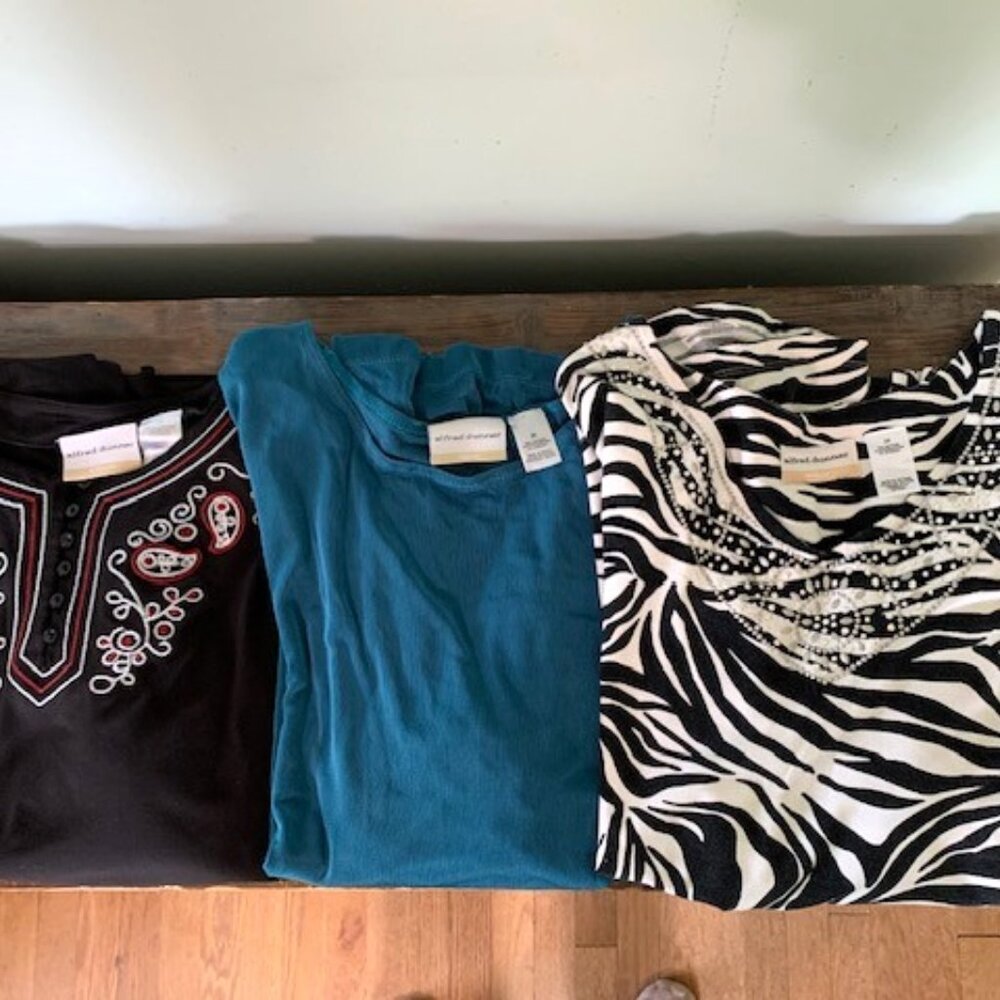 3 Alfred Dunner Tops